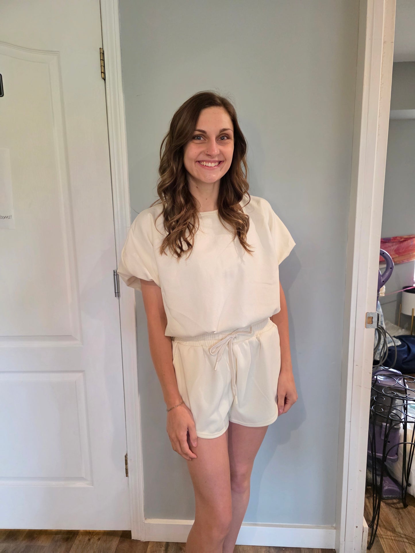 Coconut Cream Lounge Set