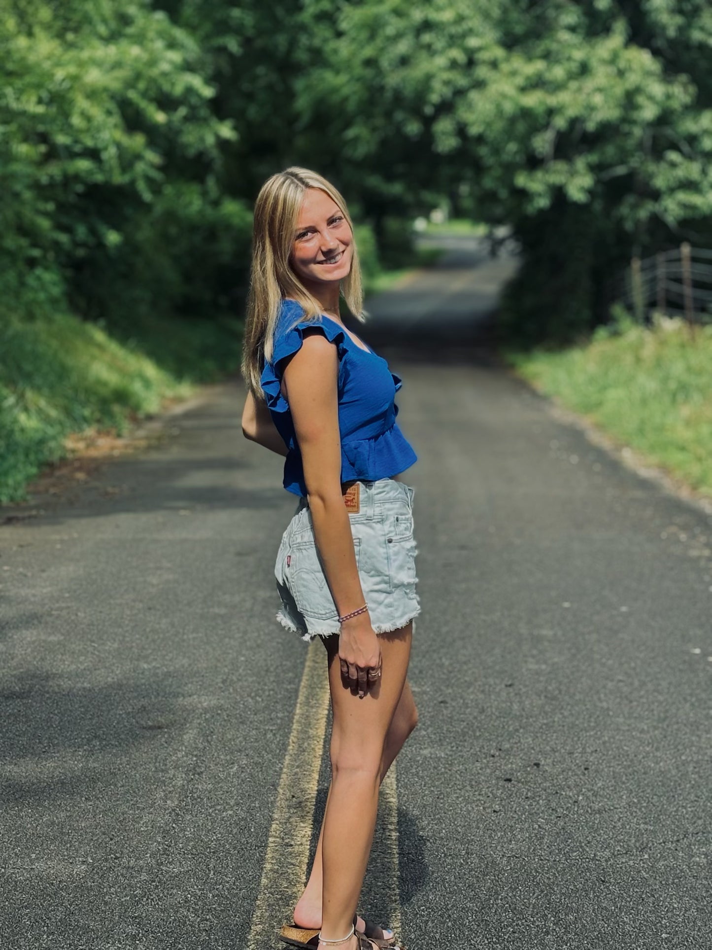 Ocean Breeze Tie-Front Top