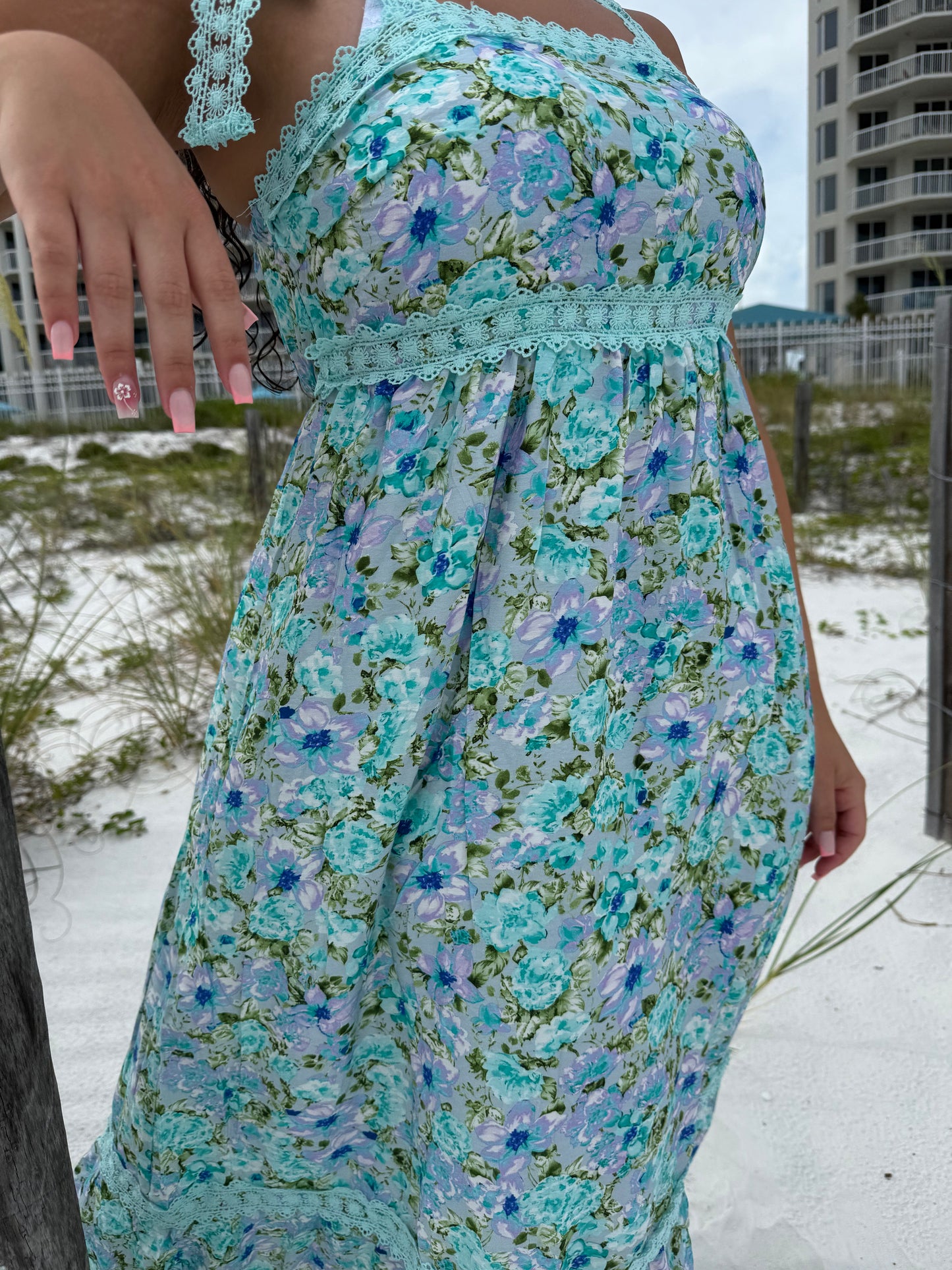 Sea Breeze Blooms Dress