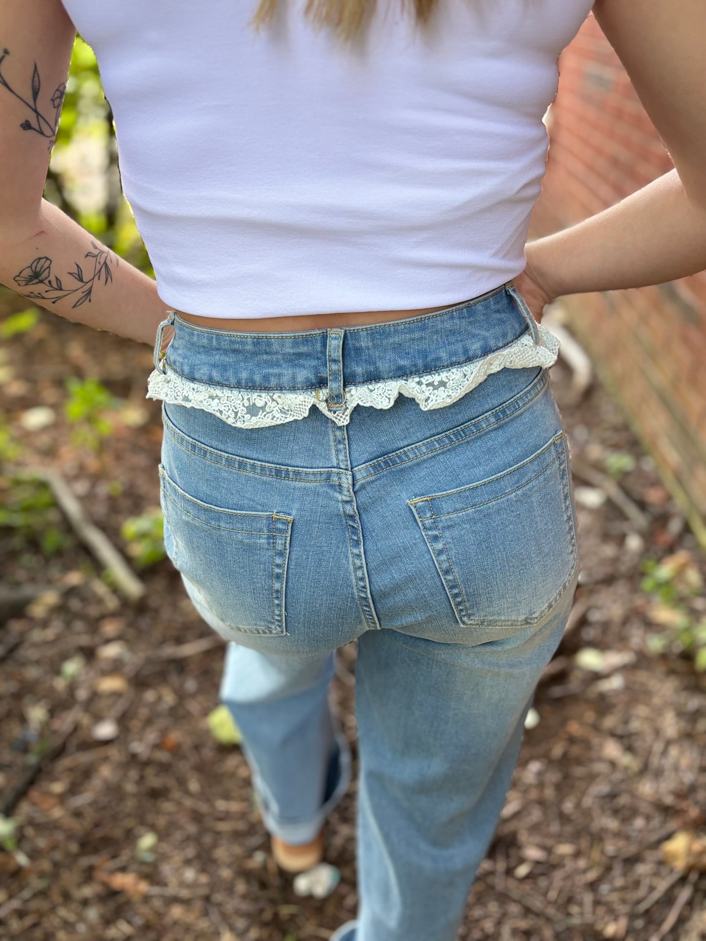 Lace Whisper High Rise