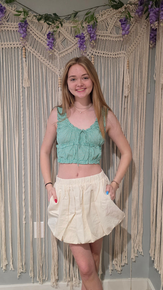 Sugar Sands Bubble Skirt