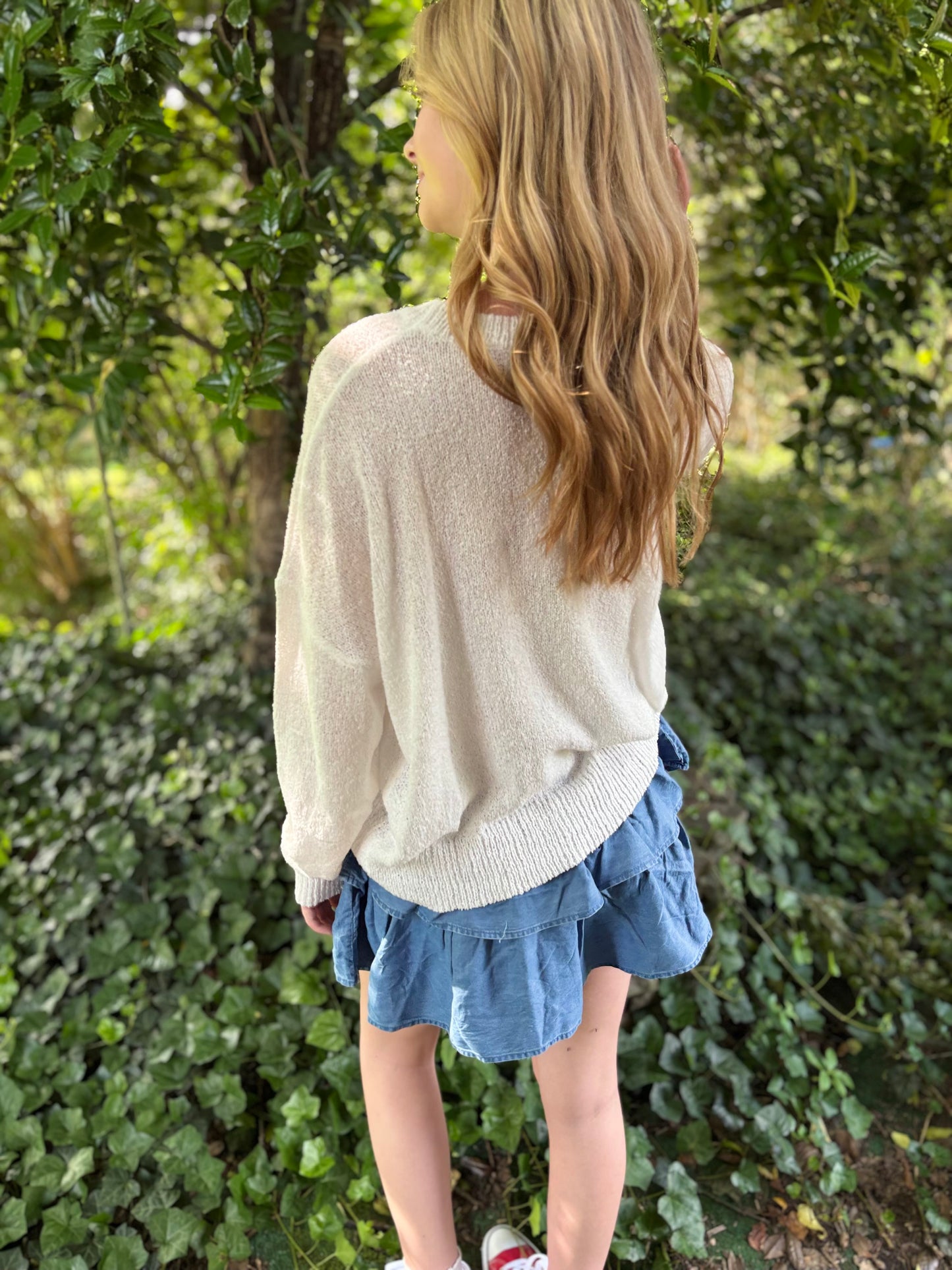 Star-Spangled Cozy Knit Sweater