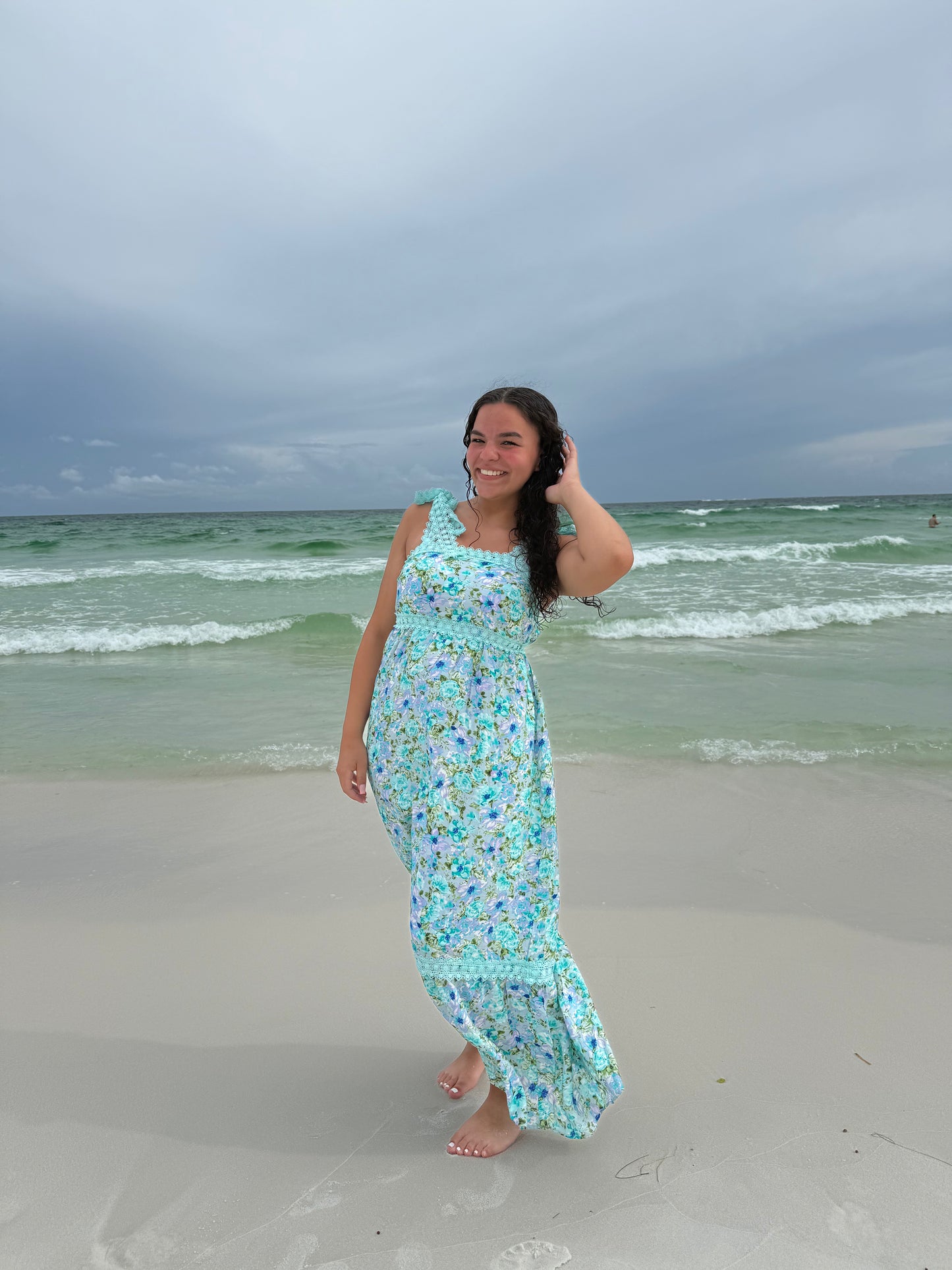 Sea Breeze Blooms Dress