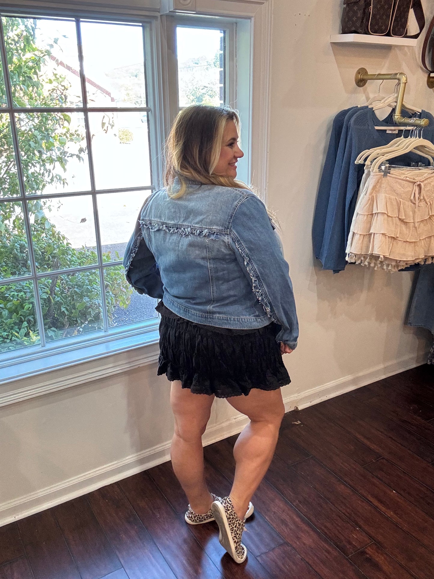 The Midnight Ruffle Romper