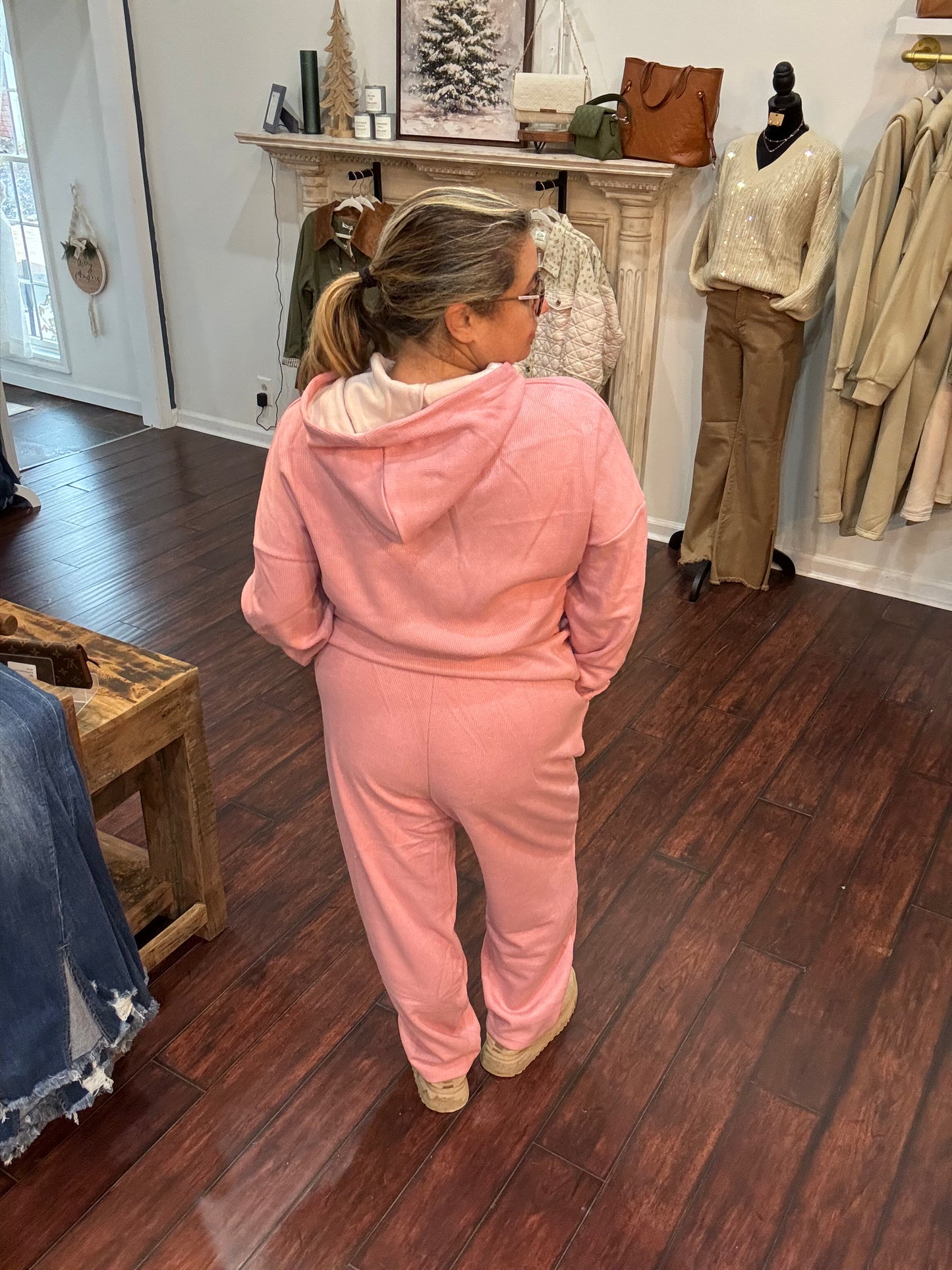 Blush & Lace Lounge Set